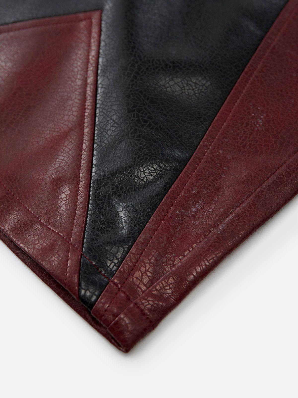 Aelfric Eden Star Faux Leather Shorts Product Image