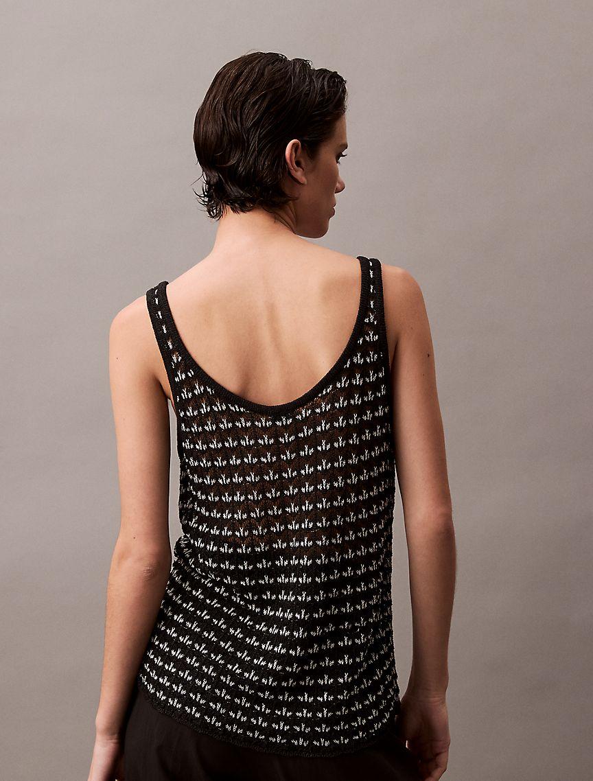 Jacquard Textured Tank Product Image
