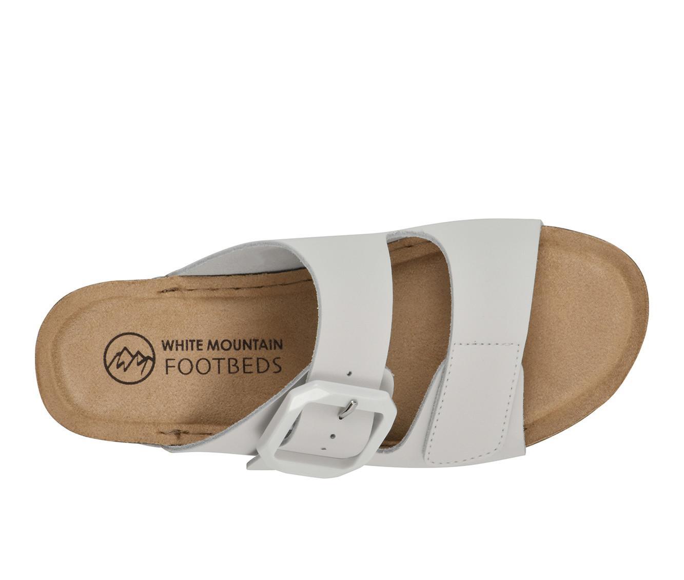 Women's White Mountain Fearful Footbed Sandals Product Image