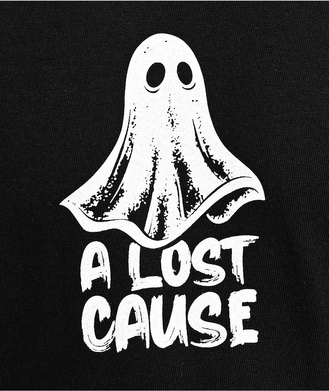 A Lost Cause Spirits Black T-Shirt Product Image