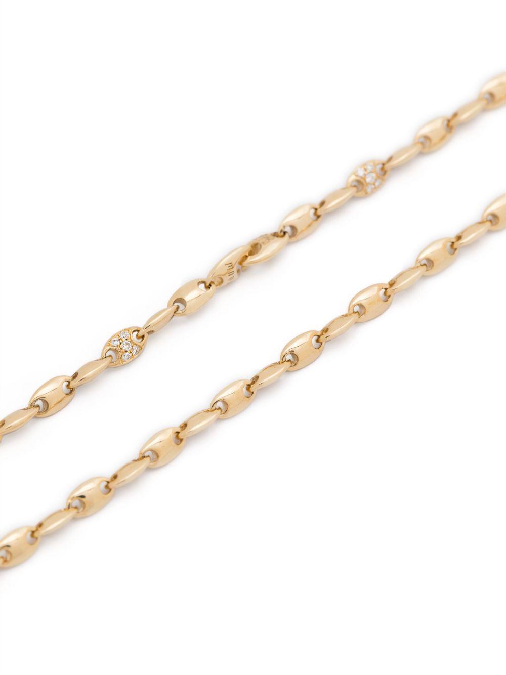 18K yellow gold Neo diamonds necklace Product Image