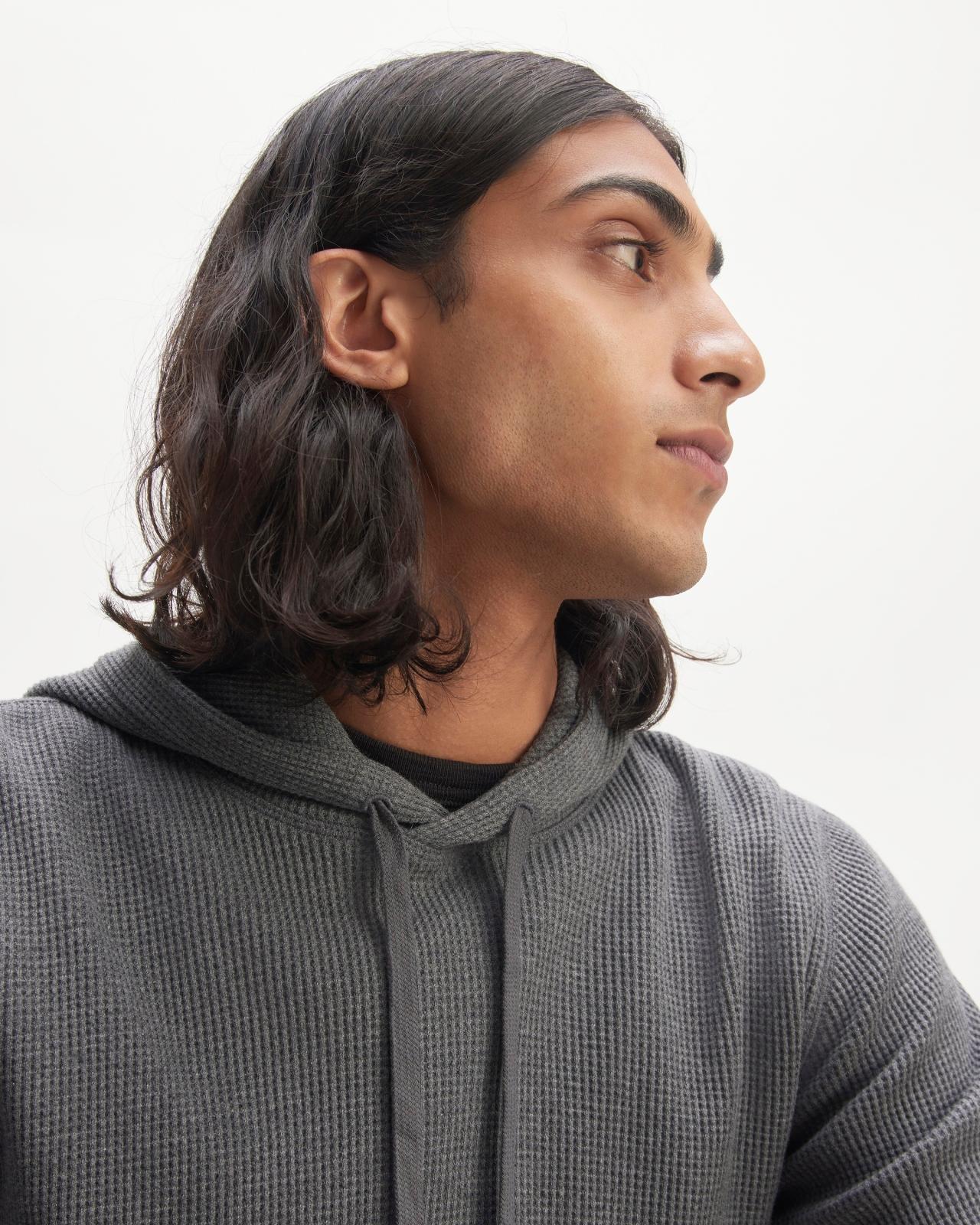 Mens Waffle-Knit Hoodie by Everlane Product Image
