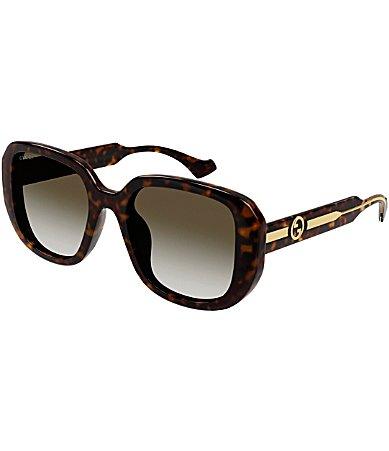 Womens La Piscine 54MM Squared Injection Sunglasses Product Image