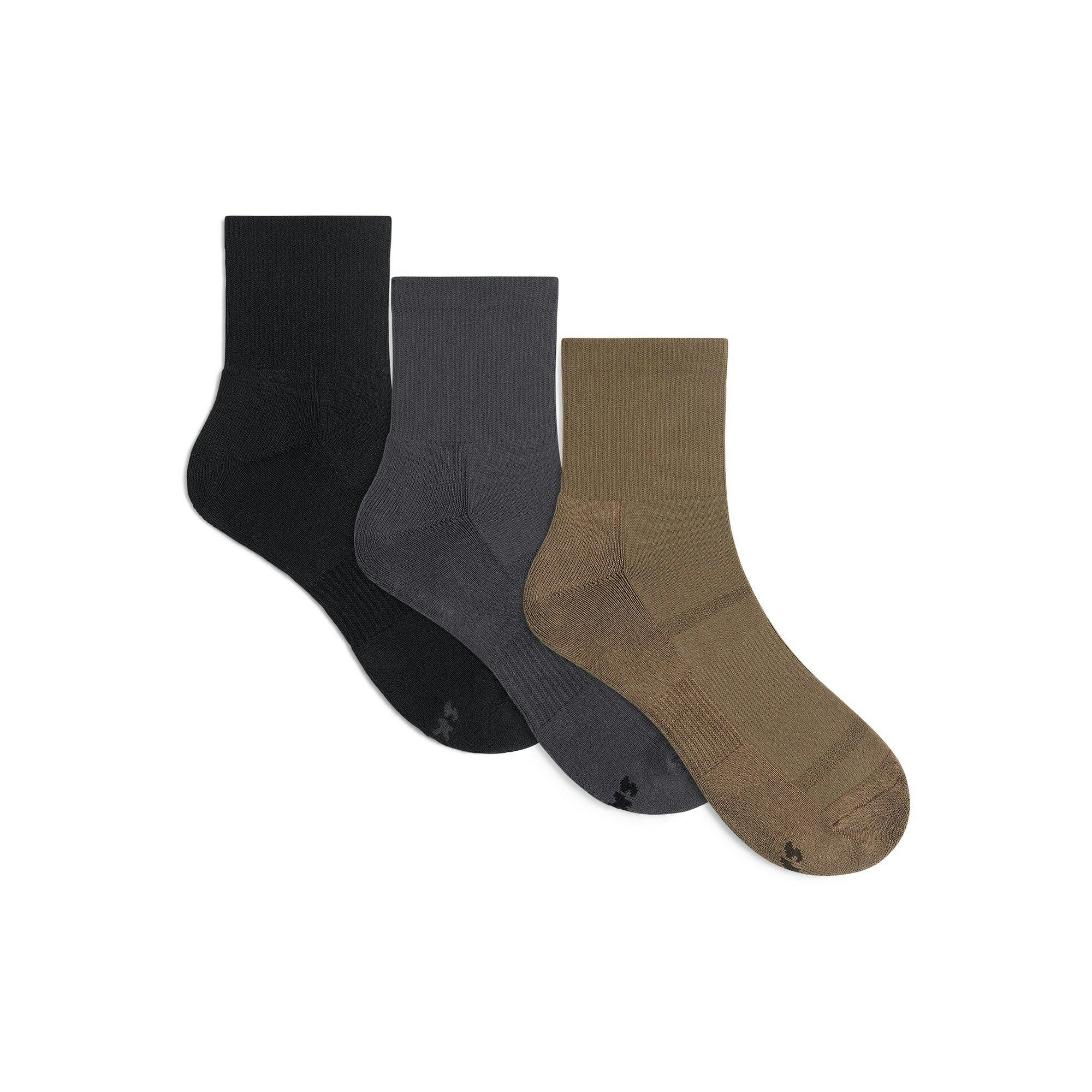 COMFORT 3/4 SOCK 3-PACK | RAVEN MULTI Product Image