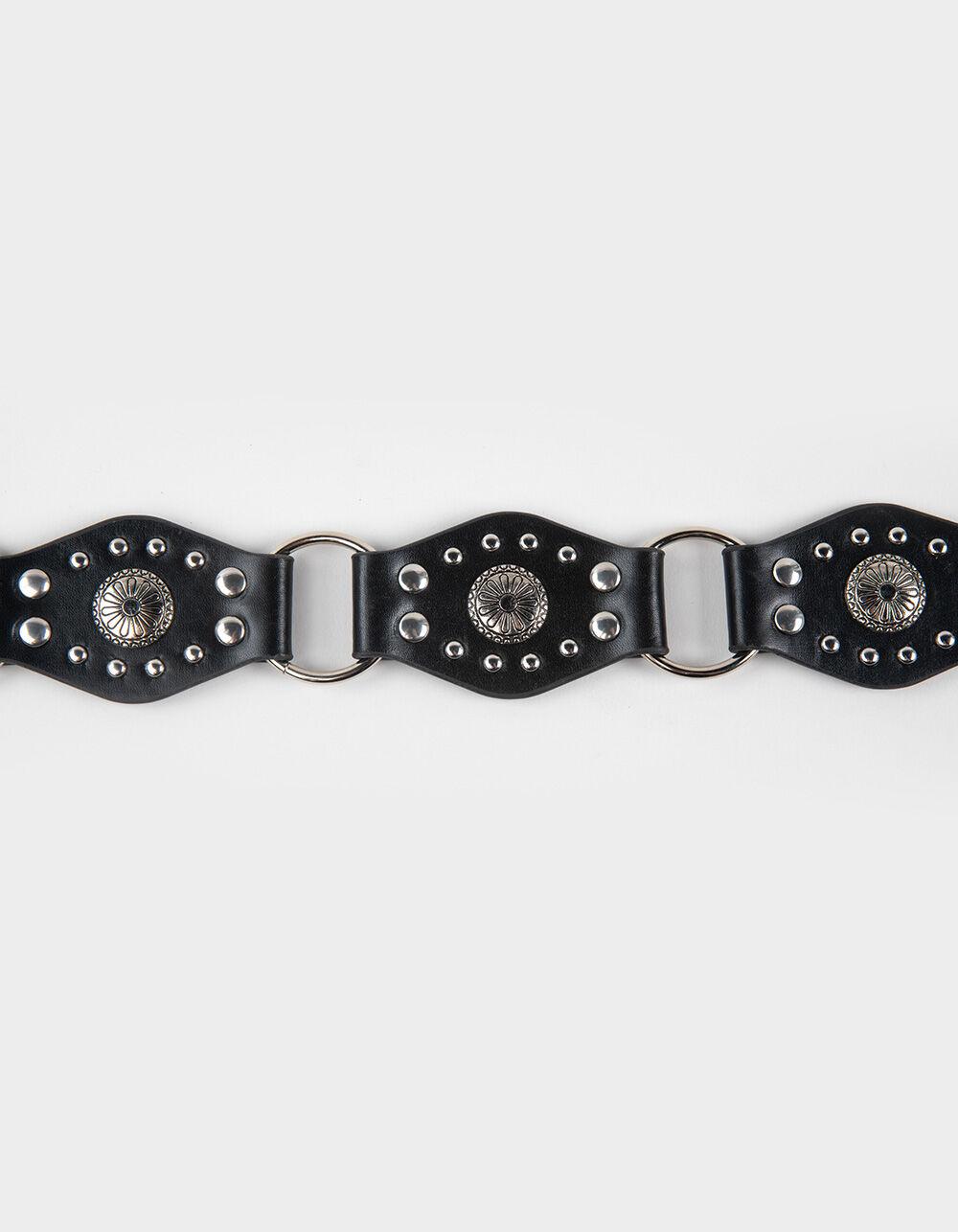 Western Ring Belt - BLACK Product Image
