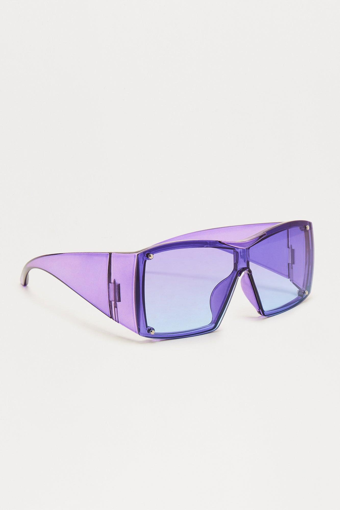 Big One Sunglasses - Purple Product Image