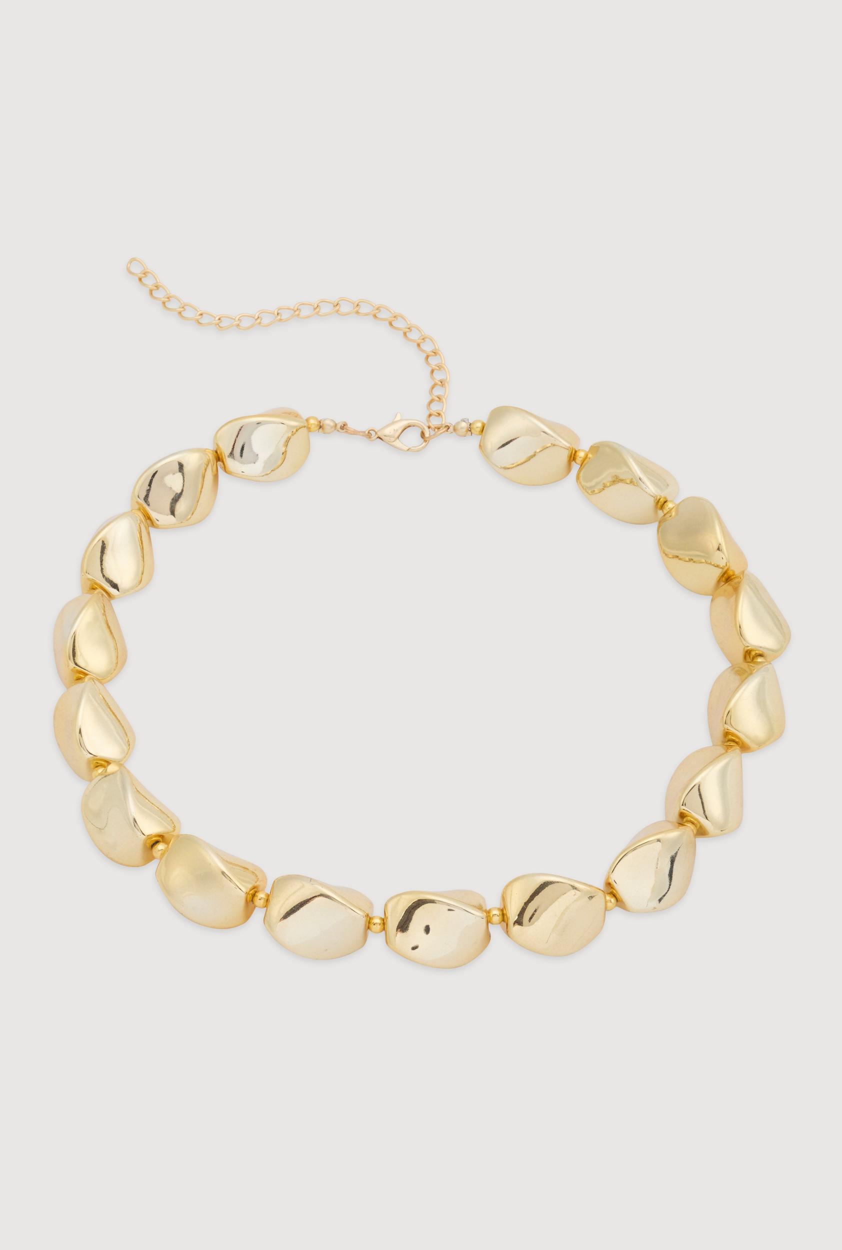 Wavy Metallic Drop Earrings Male Product Image