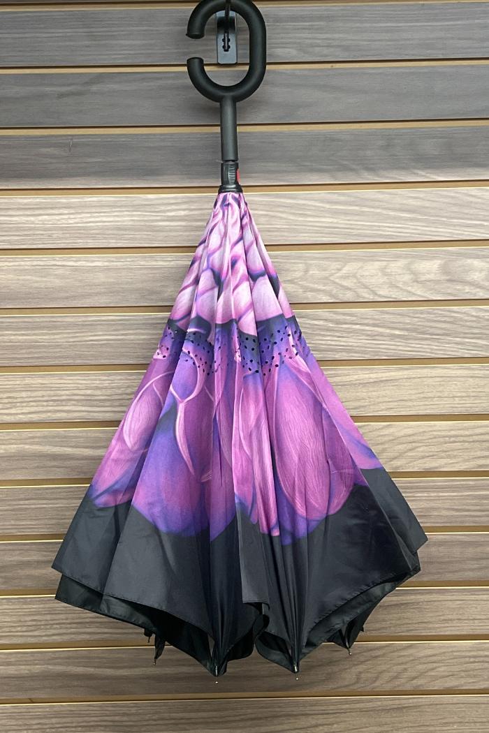 Print Inside-Out Double Canopy Umbrella Product Image