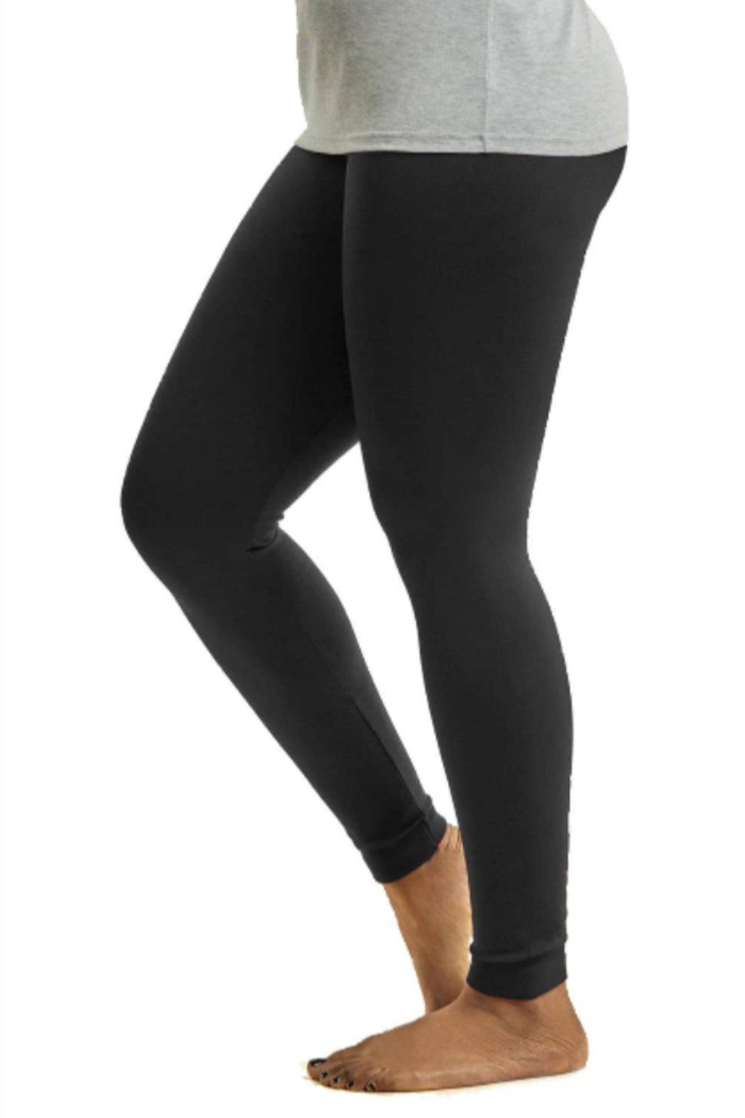 Plus Size Seamless Skinny Fleece Legging Product Image