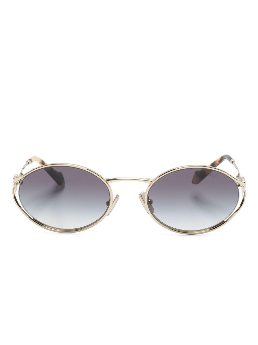 oval-frame sunglasses Product Image