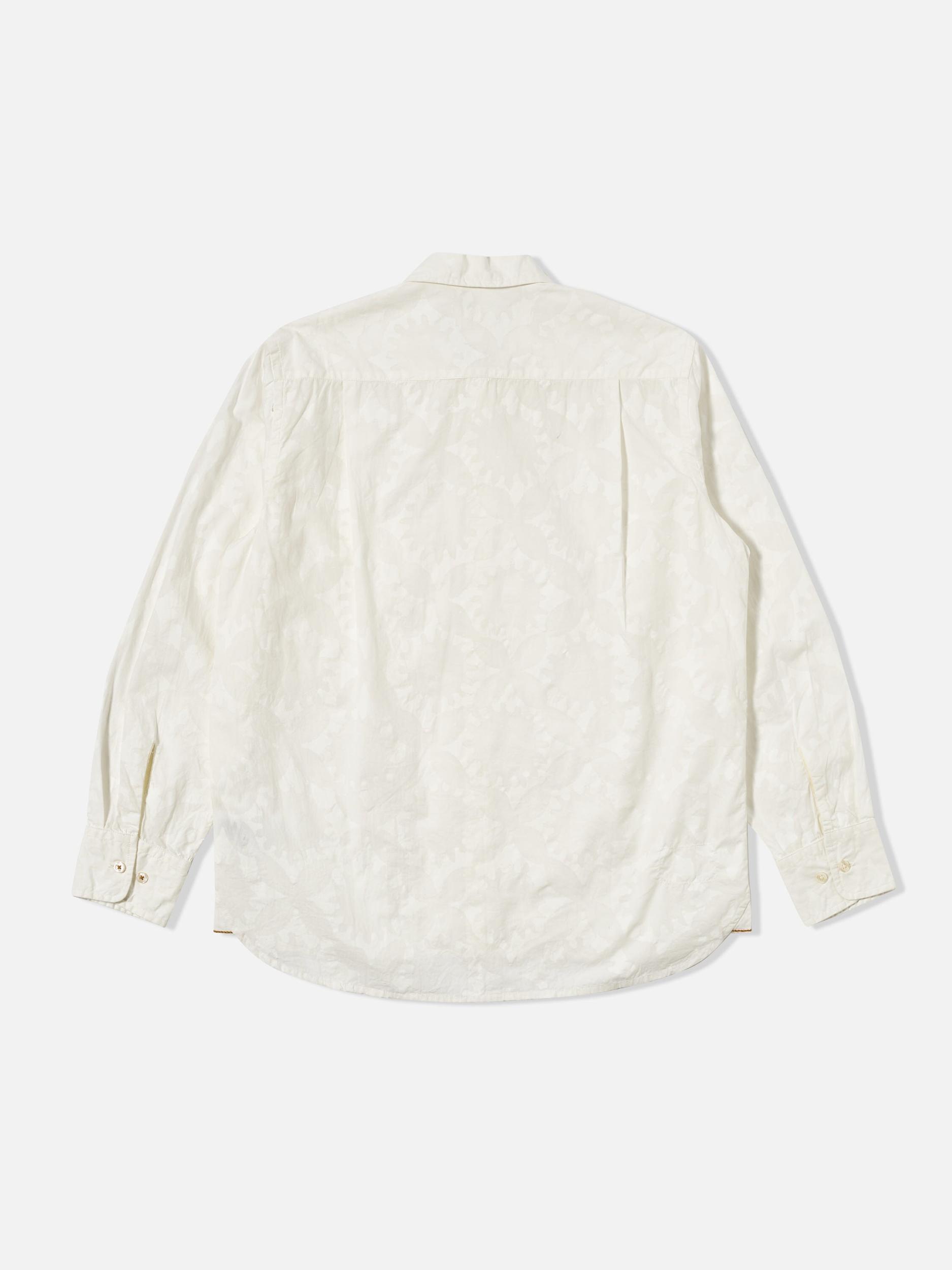 Ecru Sun Print Poplin Field Shirt Product Image
