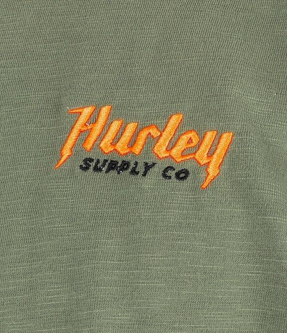 Hurley Merchant Short-Sleeve Color Block Slub Jersey T-Shirt Product Image