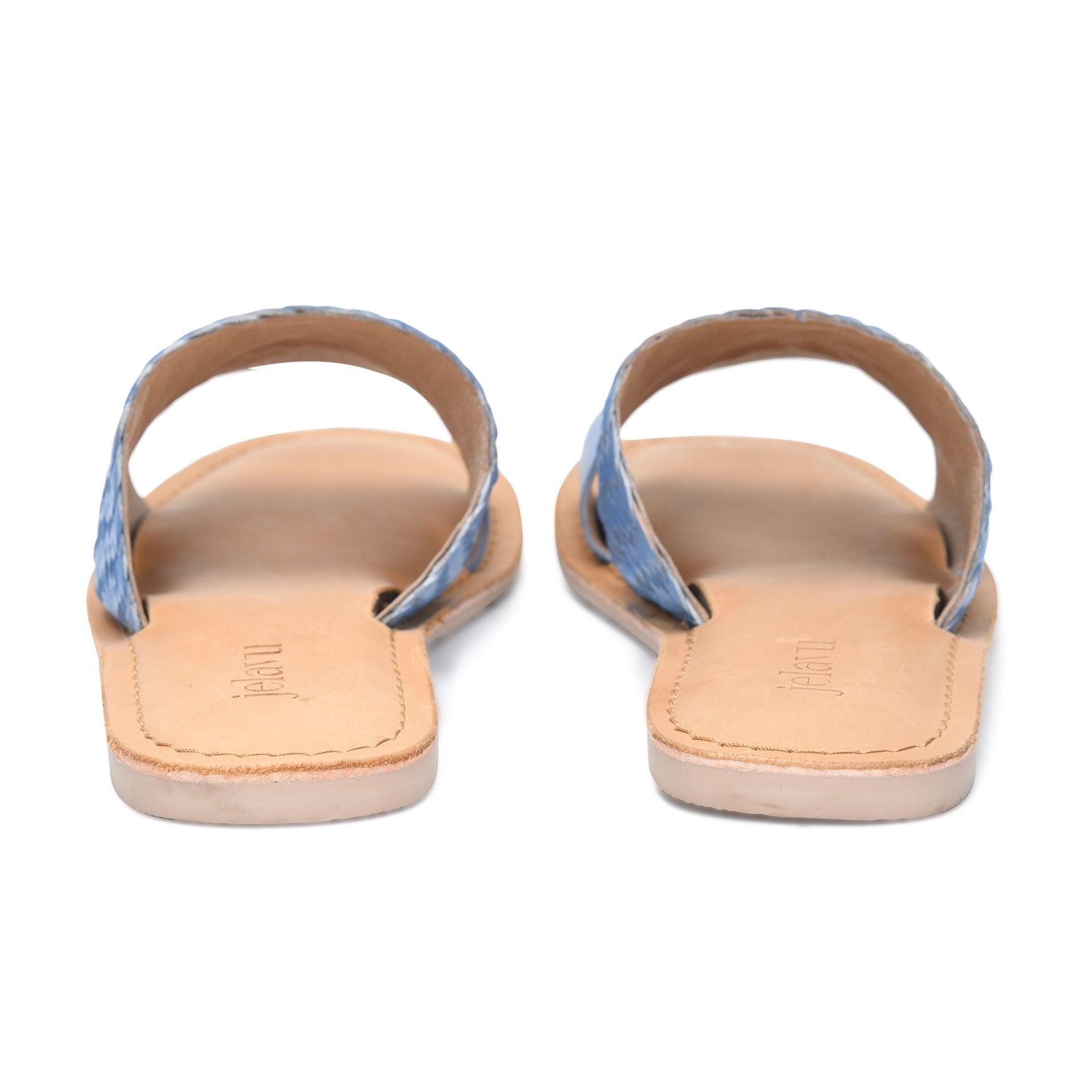Camilla - Cool Blue Sandals Product Image