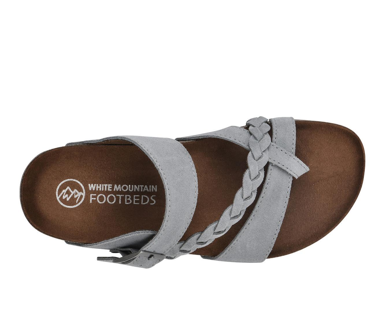 Women's White Mountain Hazy Footbed Sandals Product Image