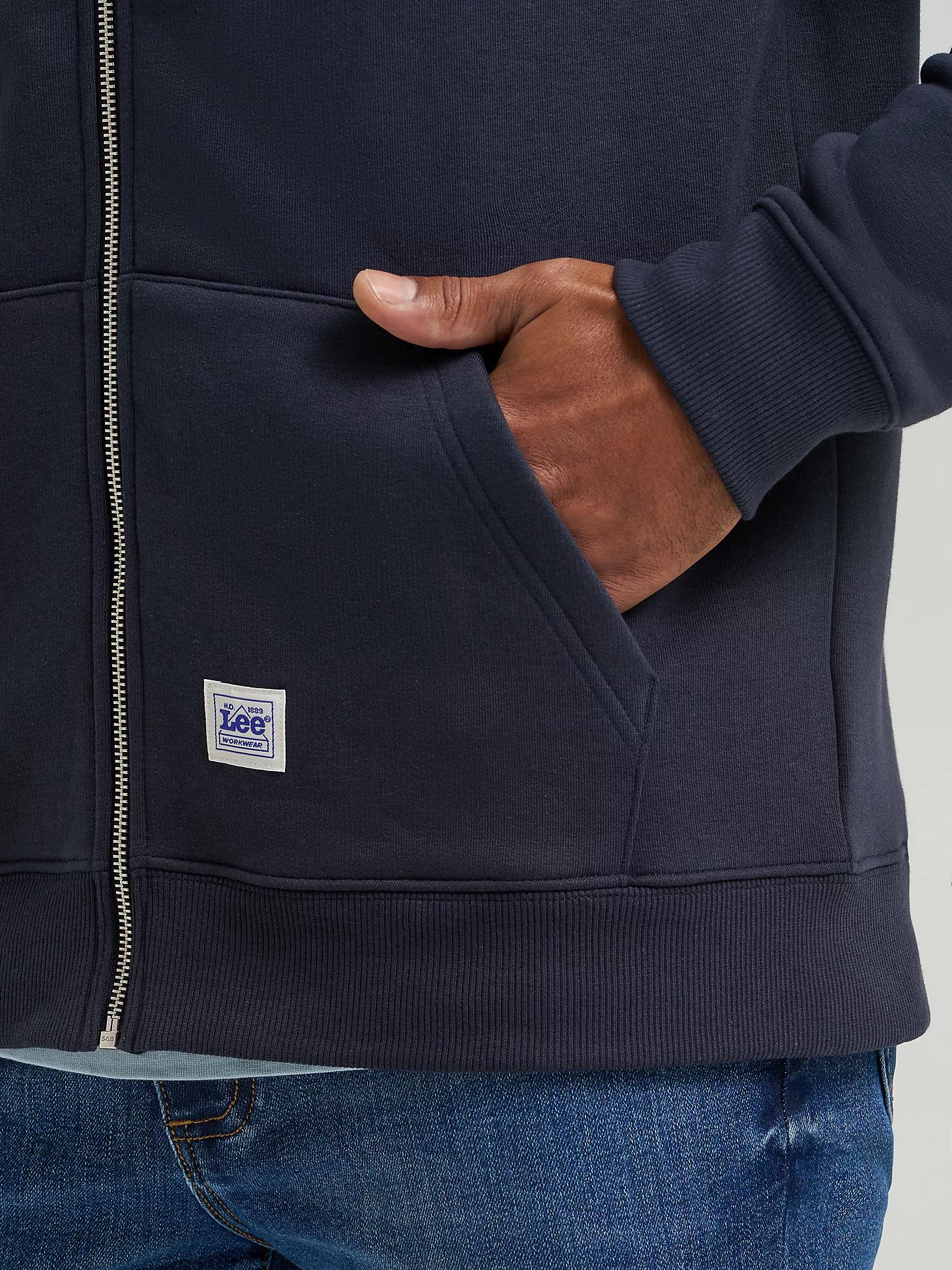 Men's Relaxed Fit Essential Workwear Full Zip Jacket | Men's Jackets & Outerwear | Lee® Product Image