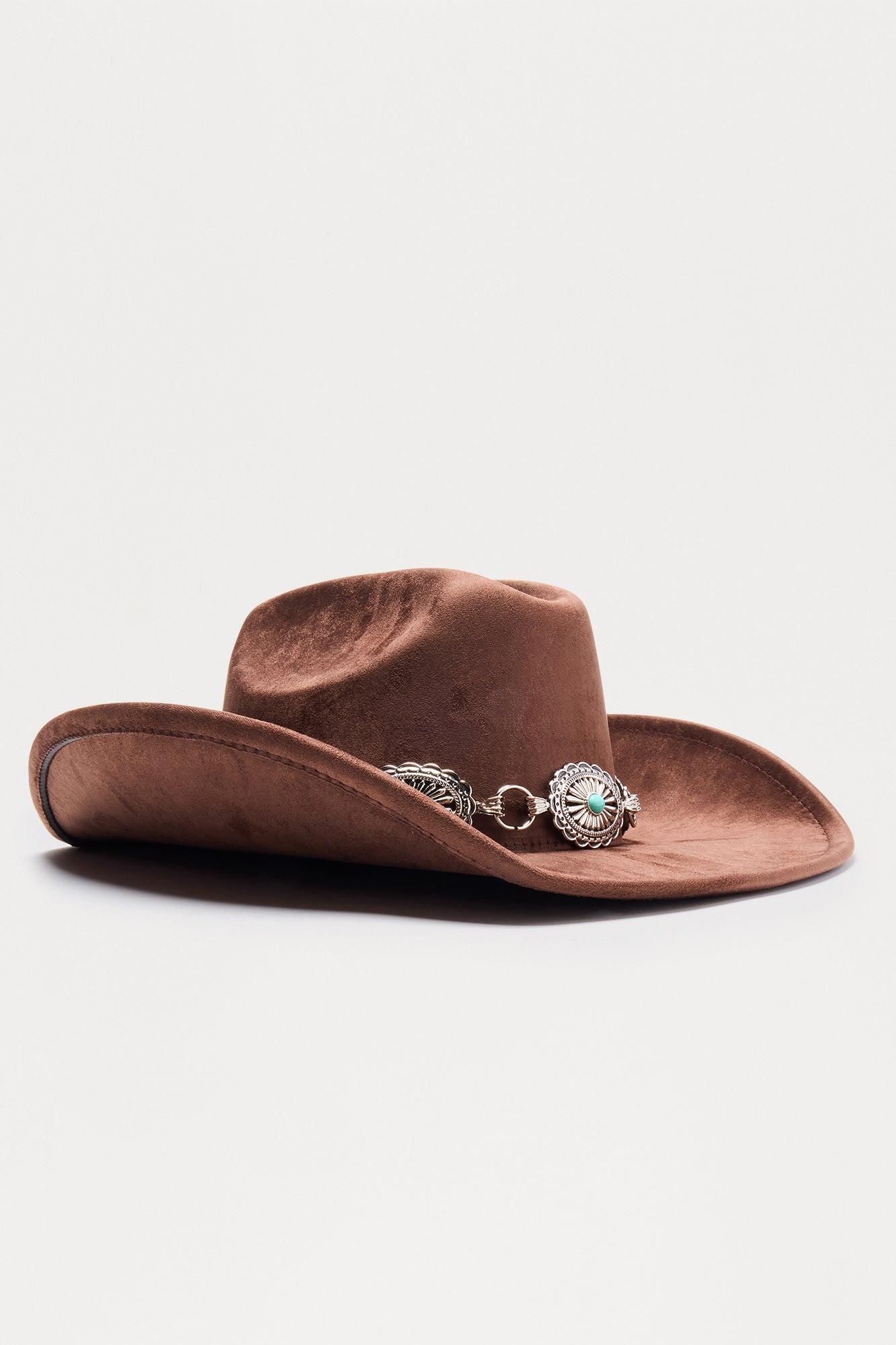 Free Riders Cowboy Hat - Dark Brown Female Product Image