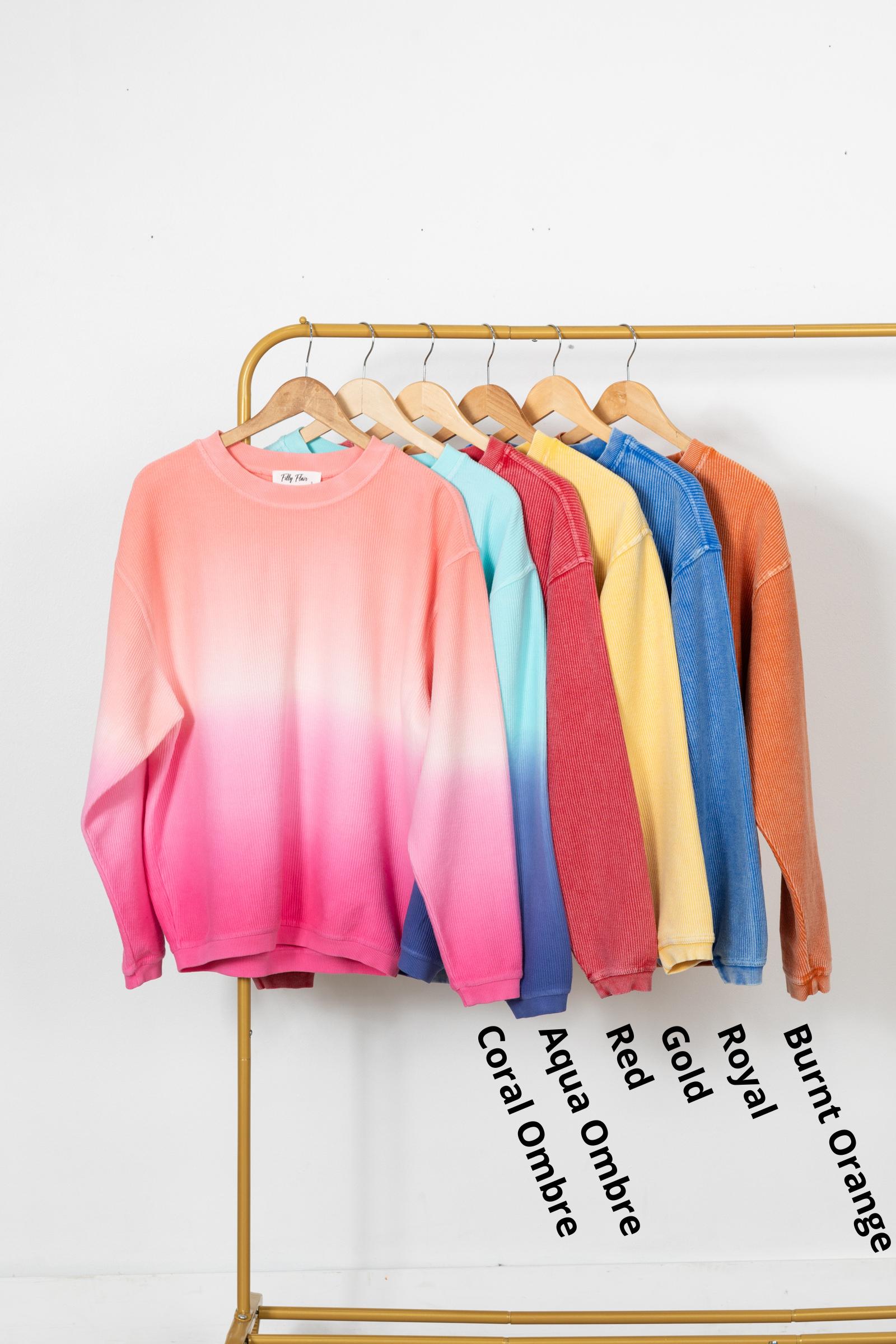The Casual Comfort Corded Sweatshirt Product Image
