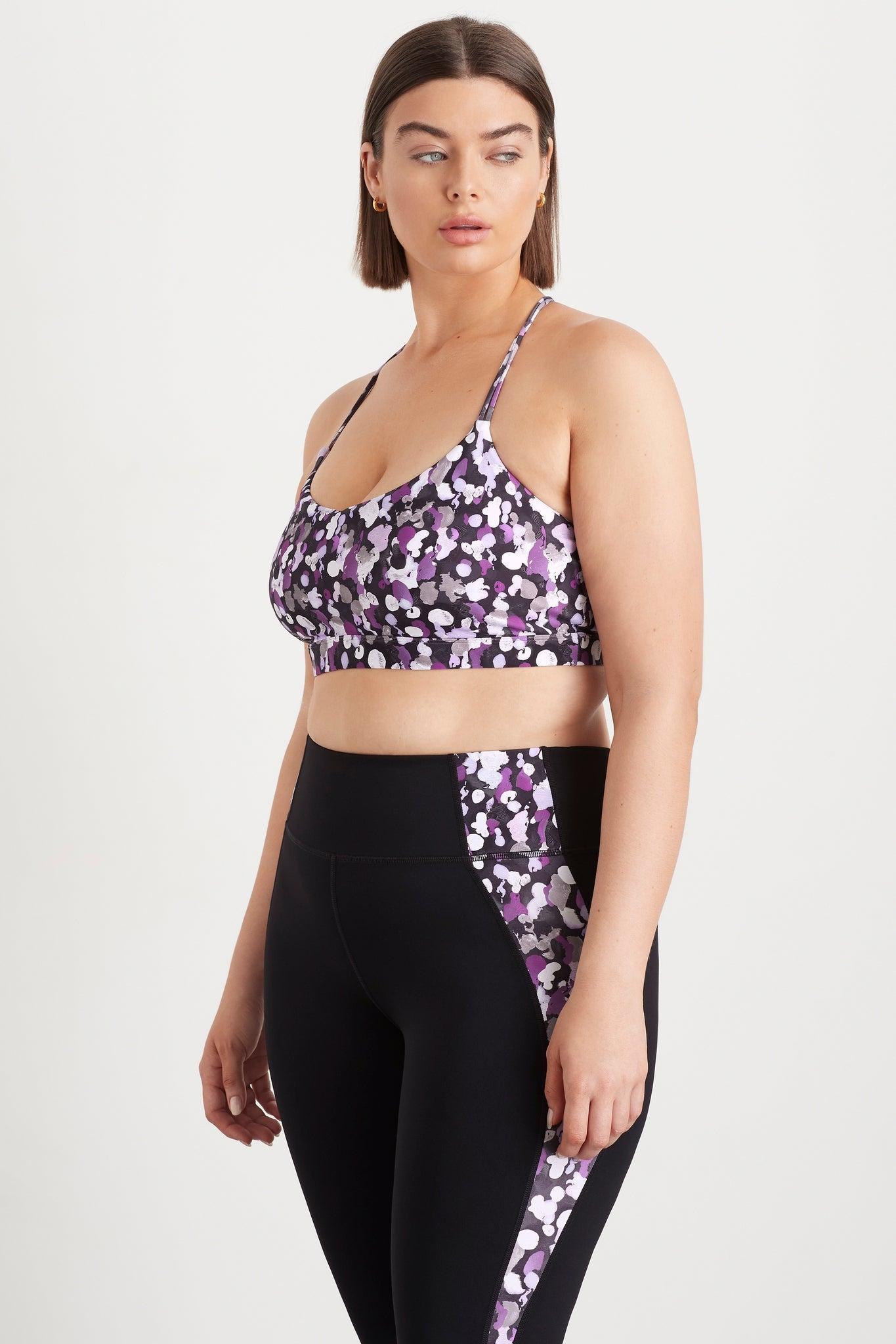 Braided Strappy Sports Bra 334 Product Image