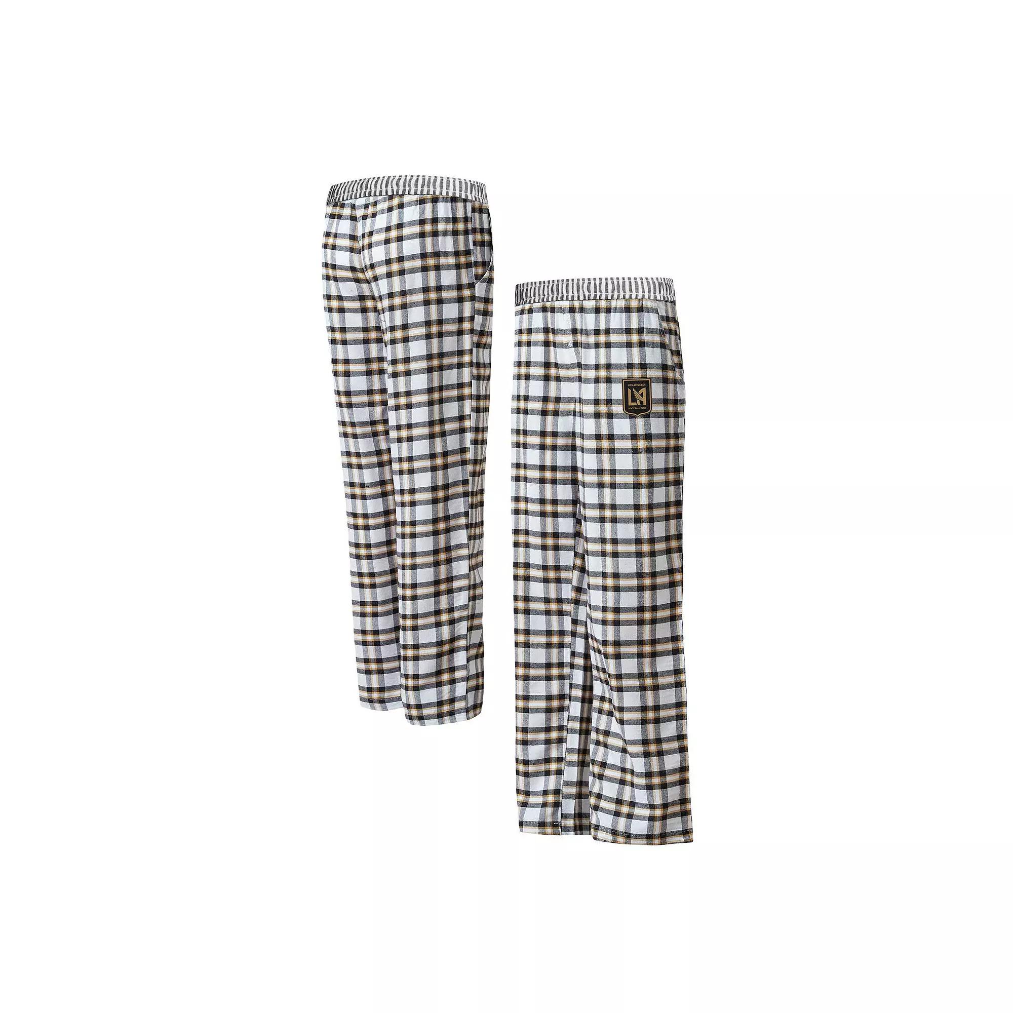 Women's Concepts Sport Black LAFC Sienna Flannel Pants, Size: Medium, Lfc Black Product Image