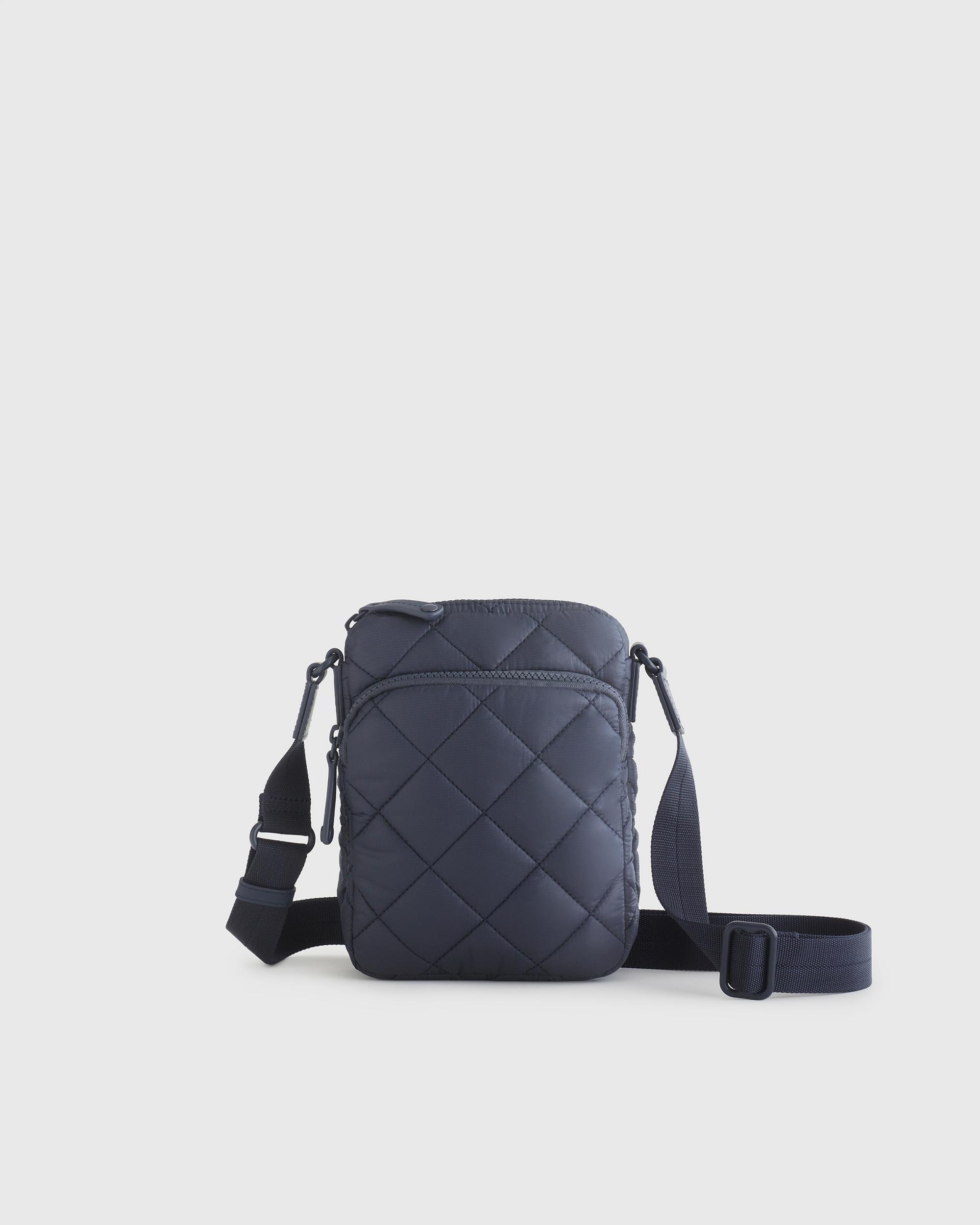 Quince | Women's Transit Quilted Phone Crossbody Nylon Product Image