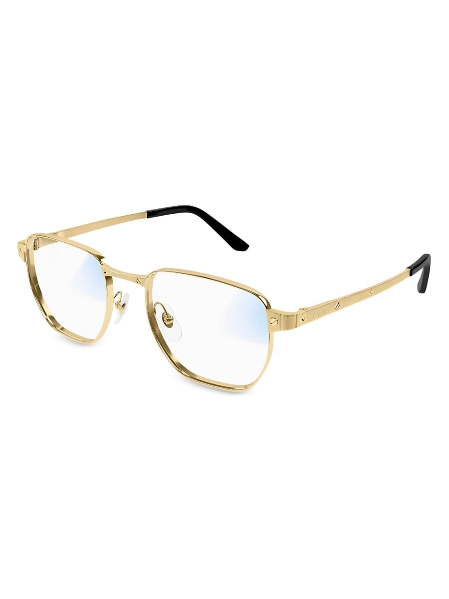 Mens Santos Classic 53MM Blue-Block Navigator Sunglasses Product Image