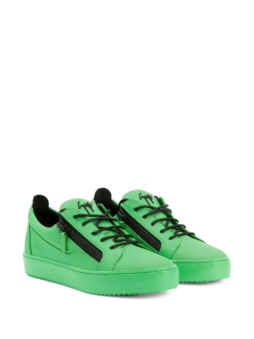 Frankie leather sneakers Product Image