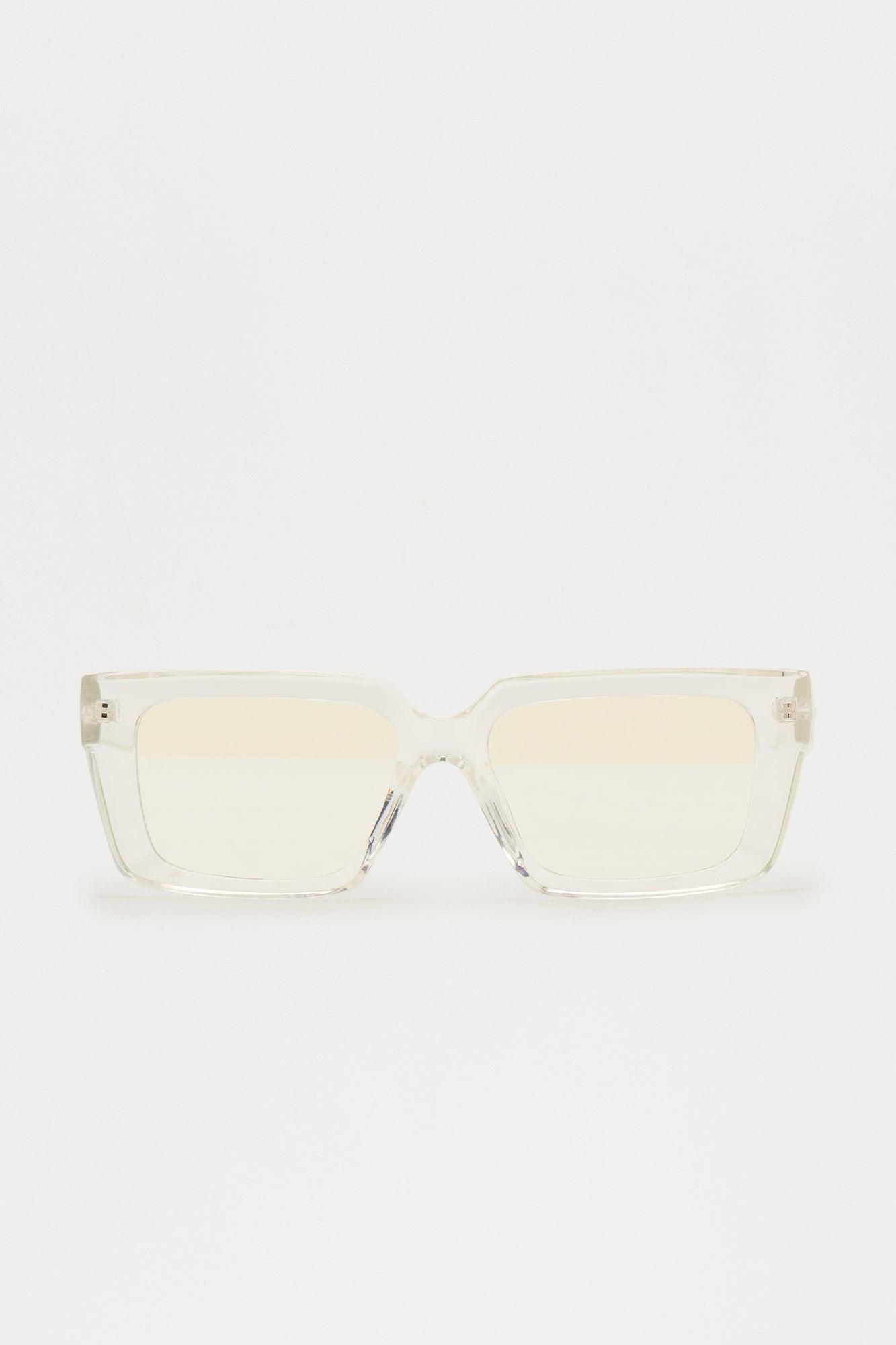 Intimidated Much Blue Light Glasses - Clear Product Image