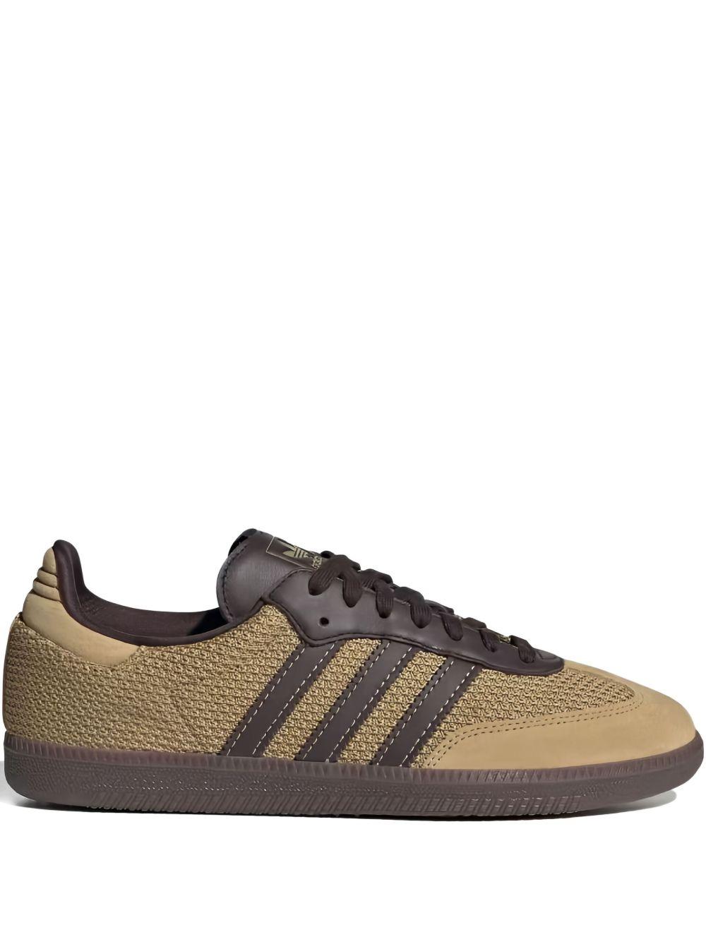Samba OG "Golden Beige Dark Brown" sneakers Product Image
