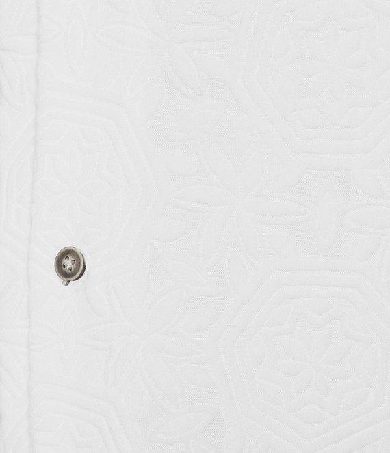 Rowm Short Sleeve Geo Terry Camp Shirt Product Image