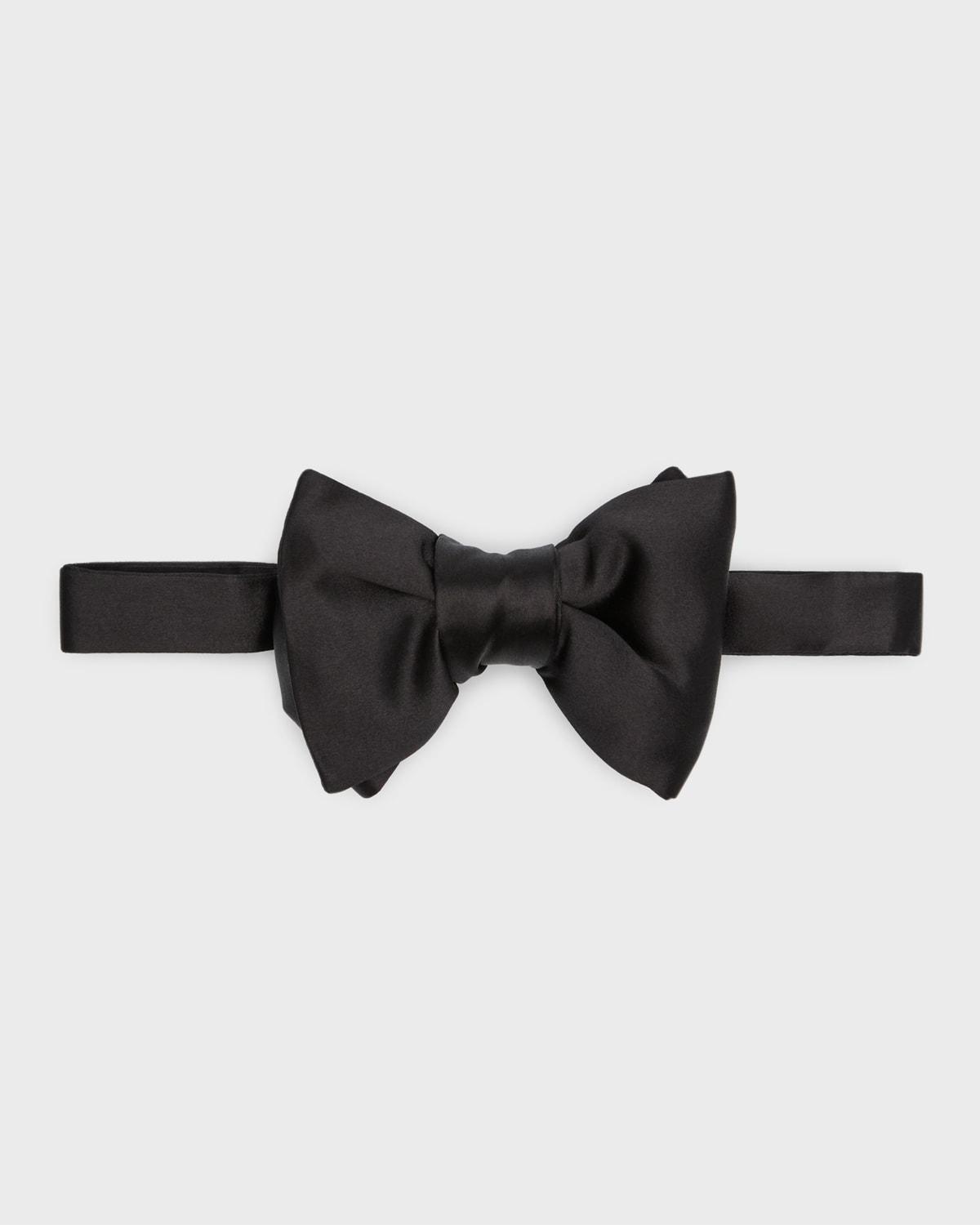 Mens Pre-Tied Silk Bow Tie Product Image