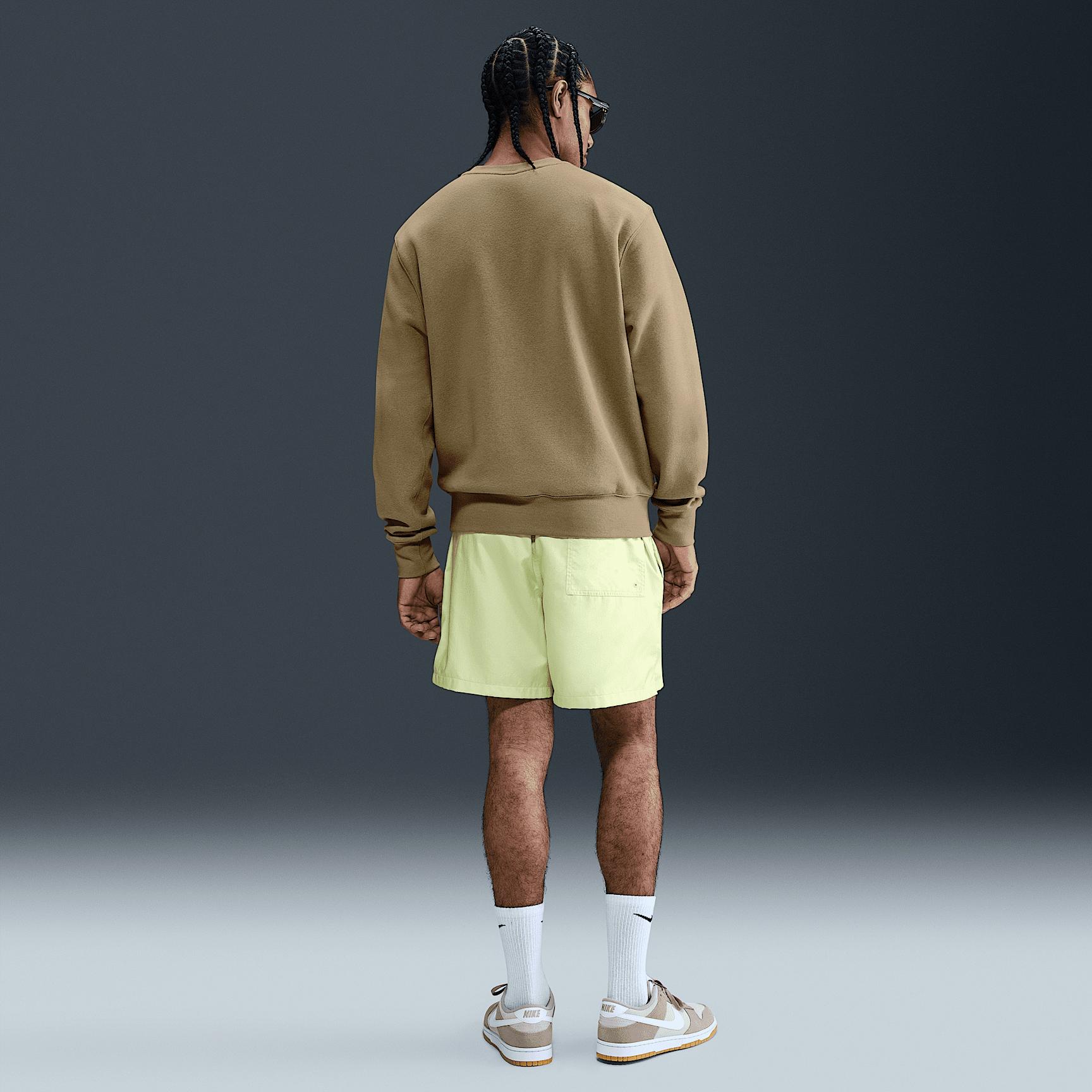 Nike Mens Nike Club Crew - Mens Parachute Beige/White Product Image