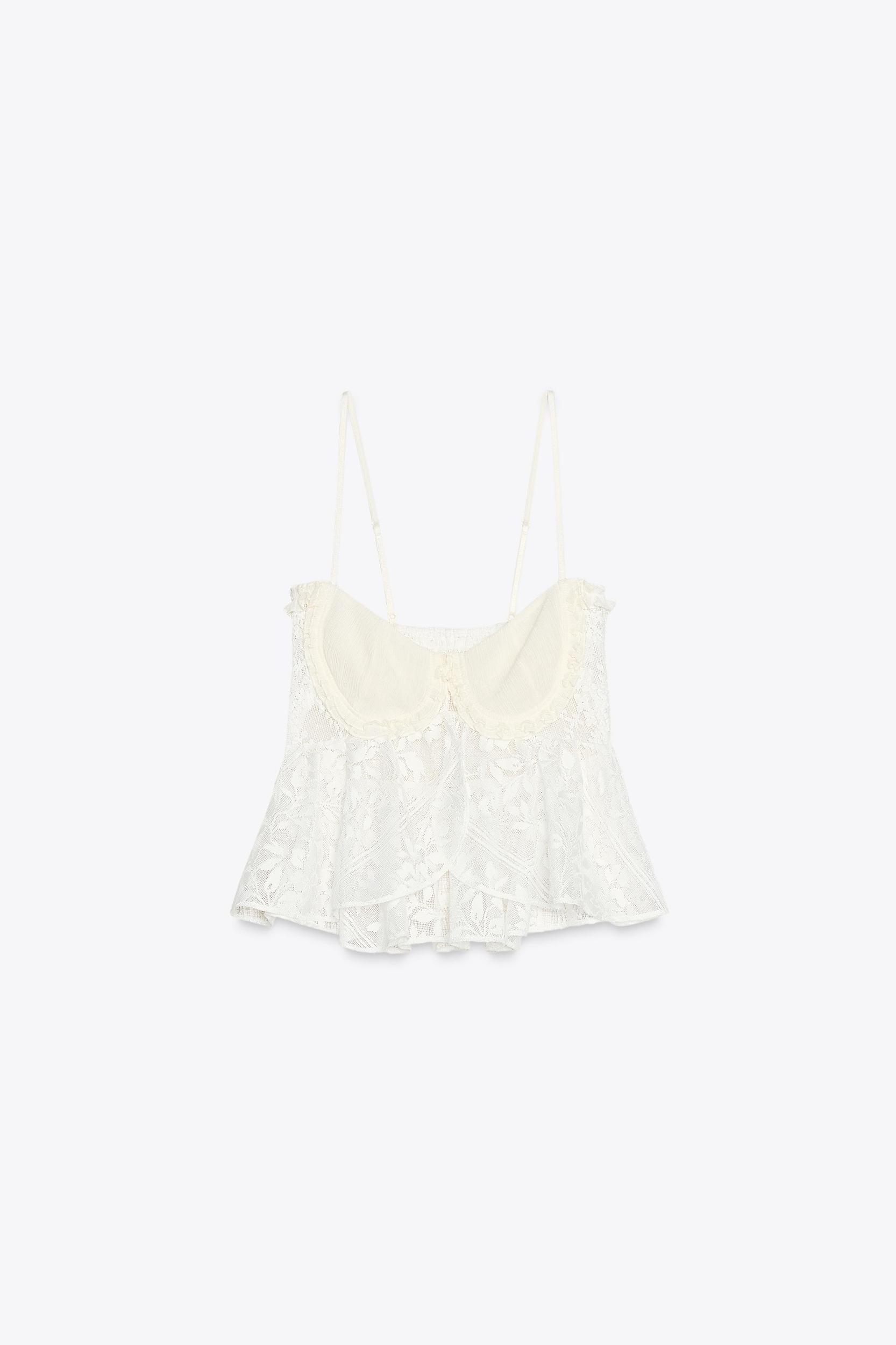 LACE CAMISOLE TOP Product Image