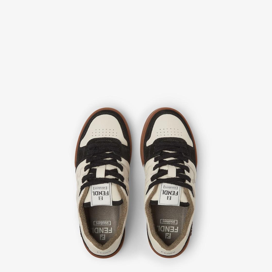 Fendi MatchLow tops in black suede Product Image
