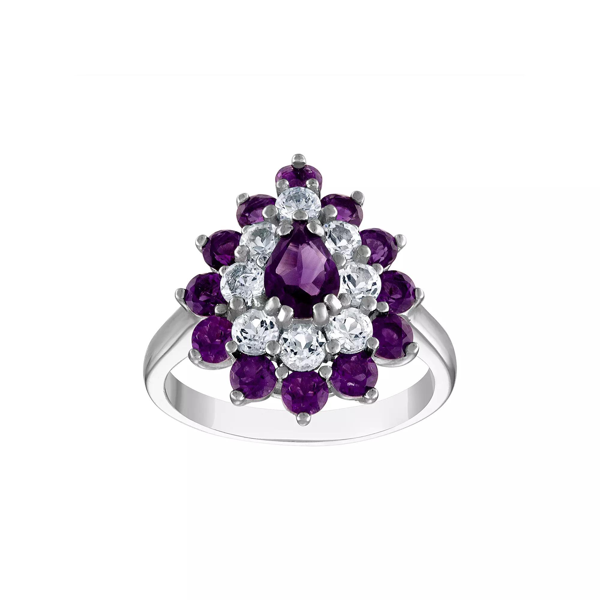 Designs by Gioelli Sterling Silver Gemstone Ring, Women's,  Product Image