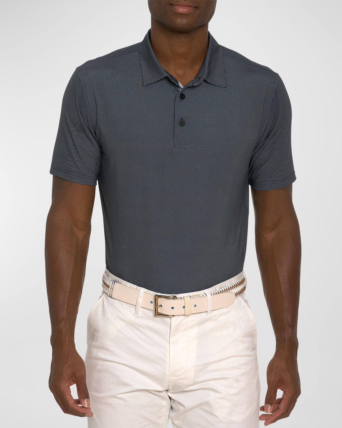 Robert Graham Hyde Short Sleeve Performance Polo Shirt Product Image