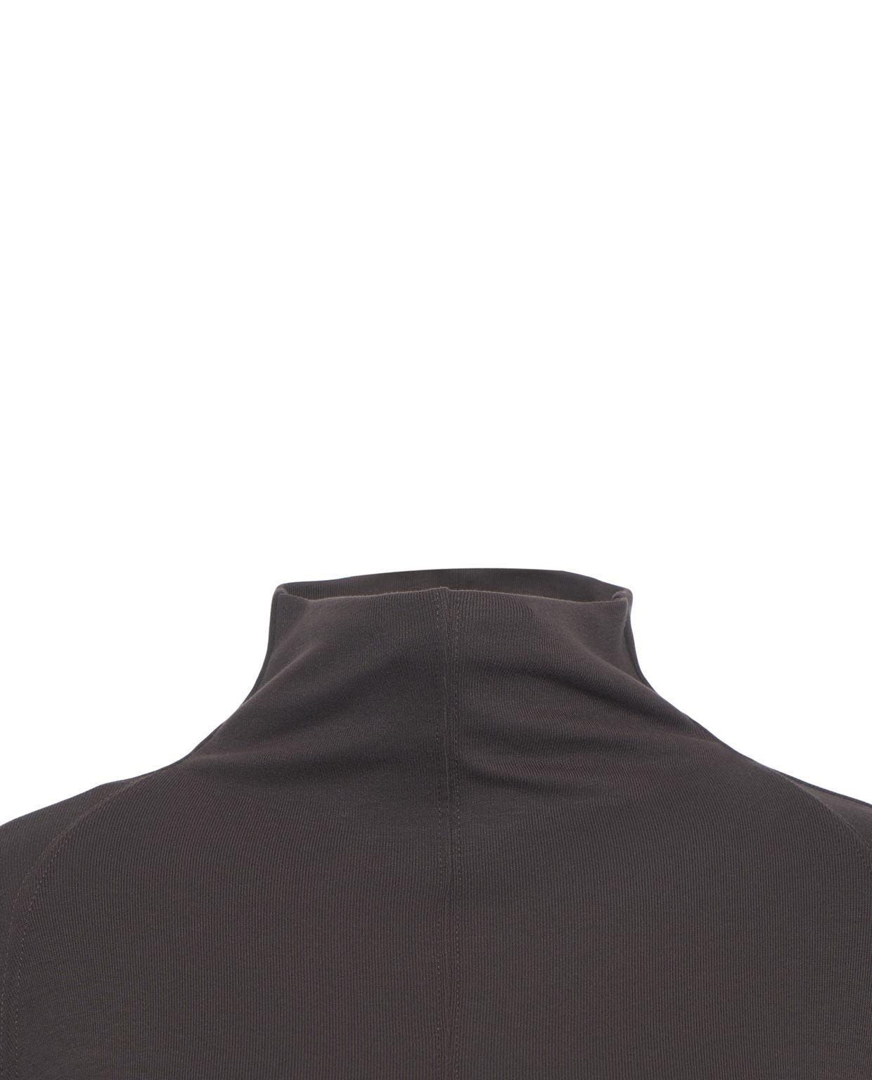 Roll-neck knit sweater Product Image