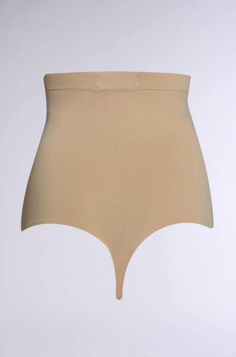 TITSY SHAPER THONG IN TAN Product Image