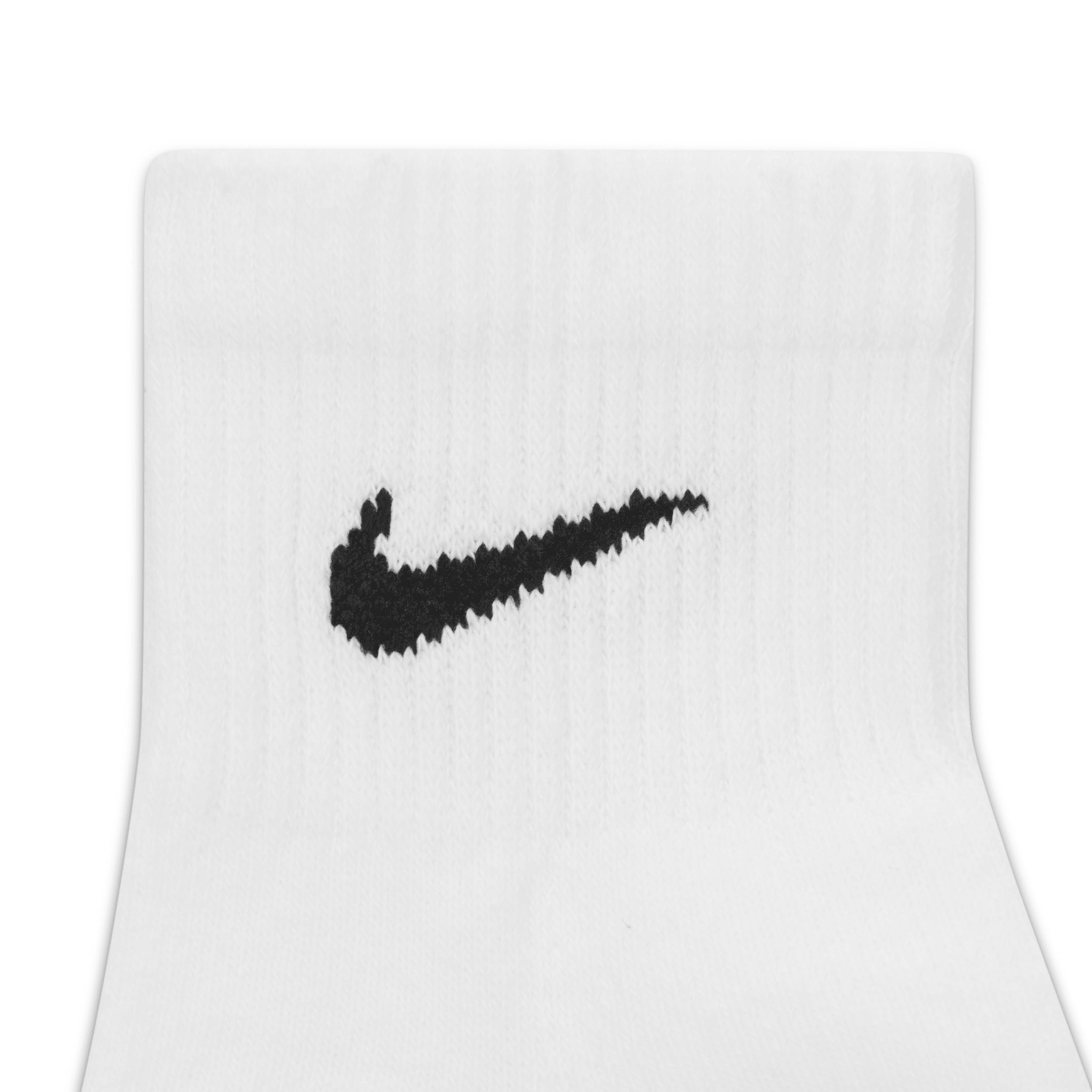 Nike Mens Everyday Plus Cushioned Training Ankle Socks (6 Pairs) | SX6899-100 Product Image