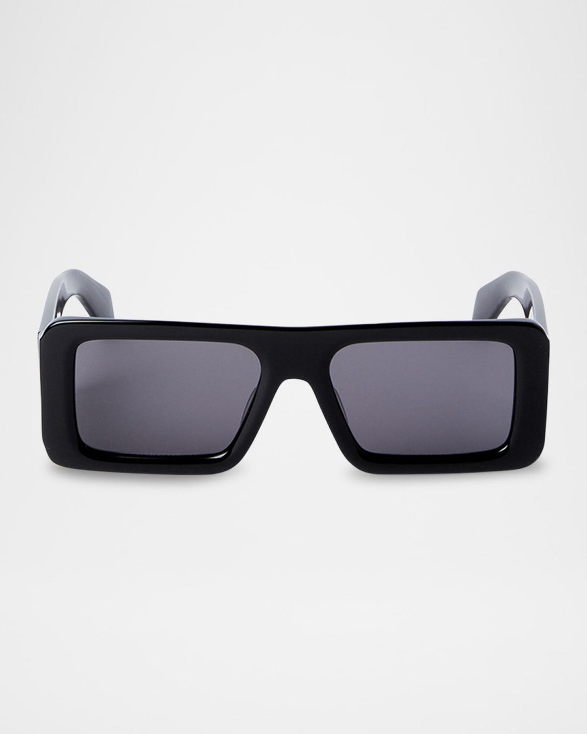 Mens Troy Acetate Rectangle Sunglasses Product Image