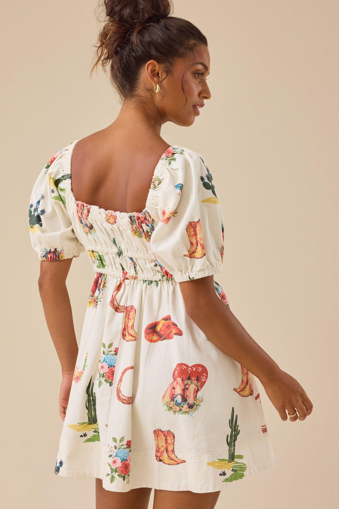 Juniper Denim Mini Dress Product Image