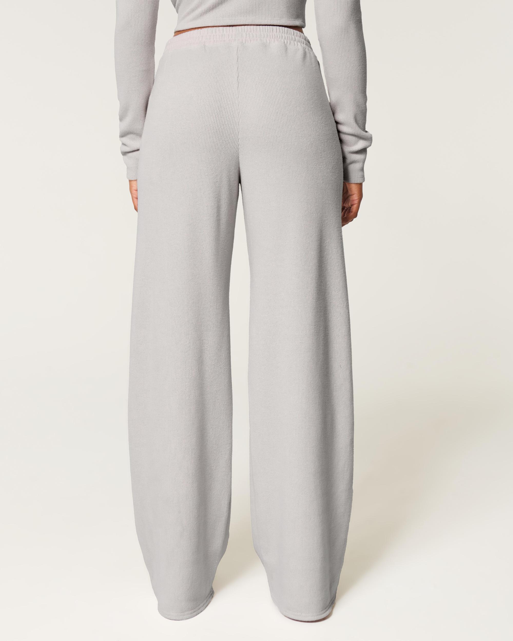 Gilly Hicks Waffle Straight Pants Product Image