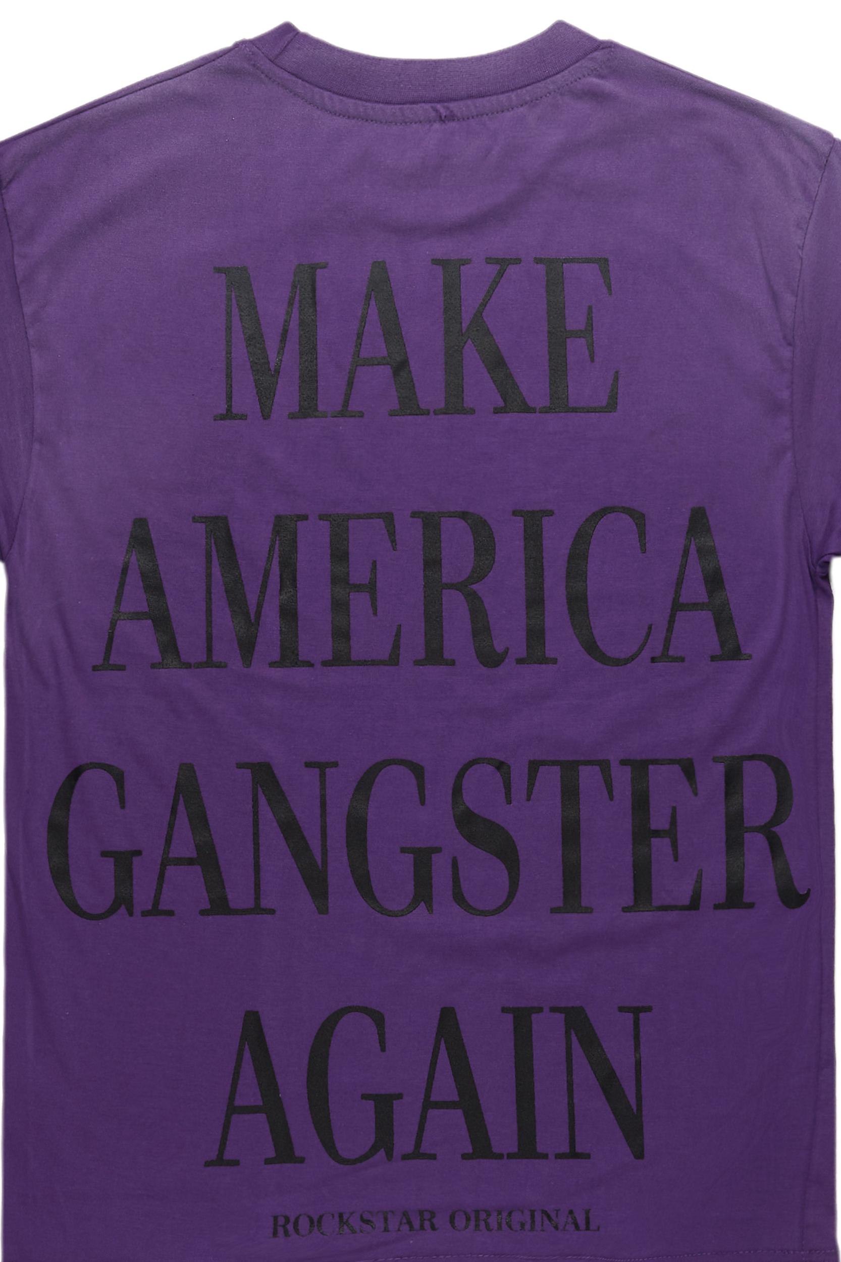 Nyokia Purple Oversized T-Shirt Female Product Image