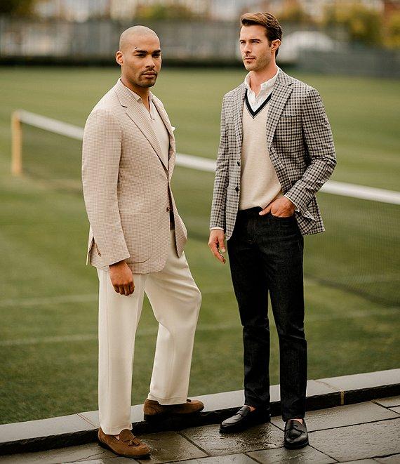 Hickey Freeman Classic Fit Fancy Houndstooth Sport Coat Product Image