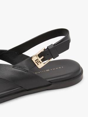 Flat Leather Slingback Sandal Product Image