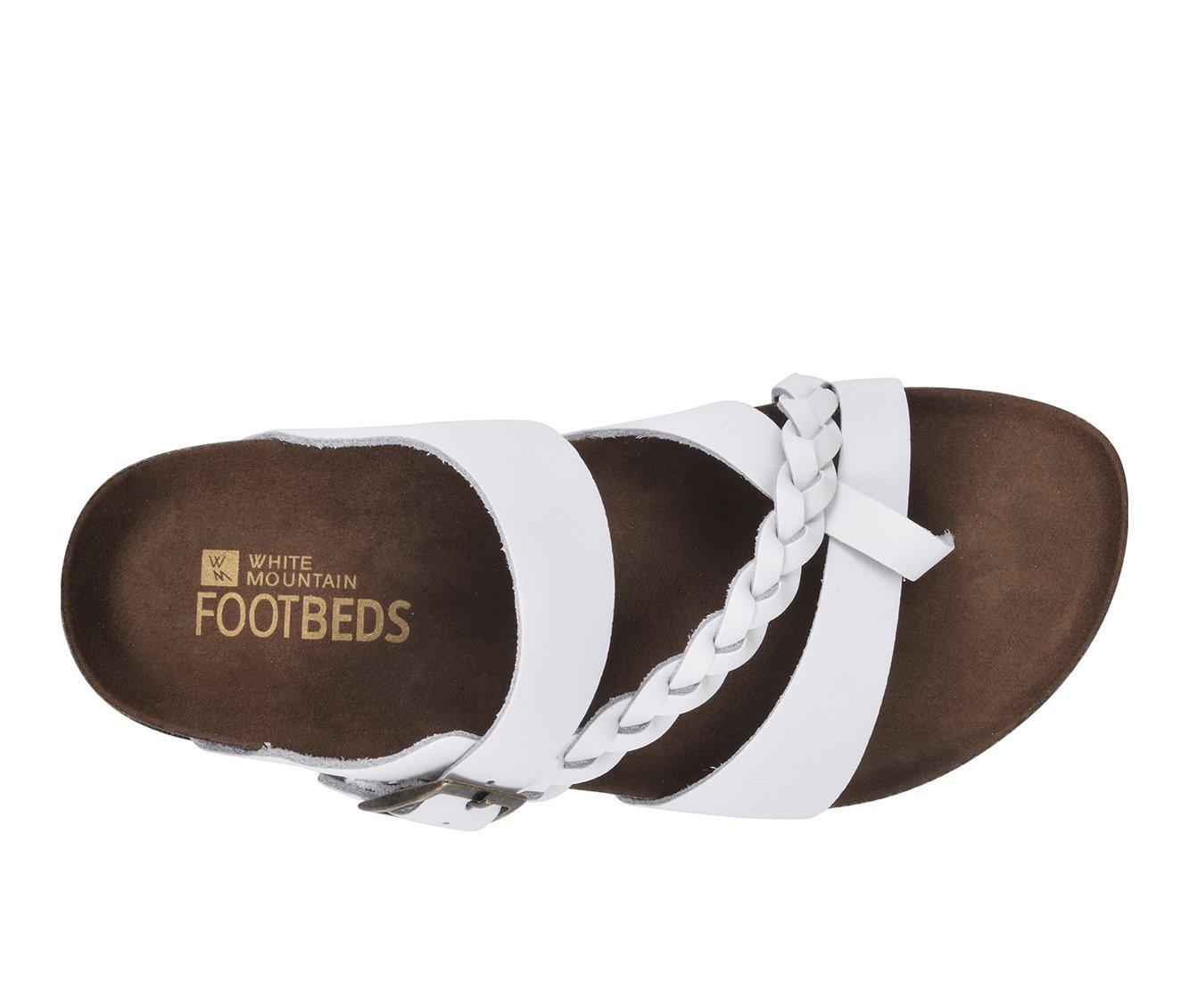 Women's White Mountain Hazy Footbed Sandals Product Image