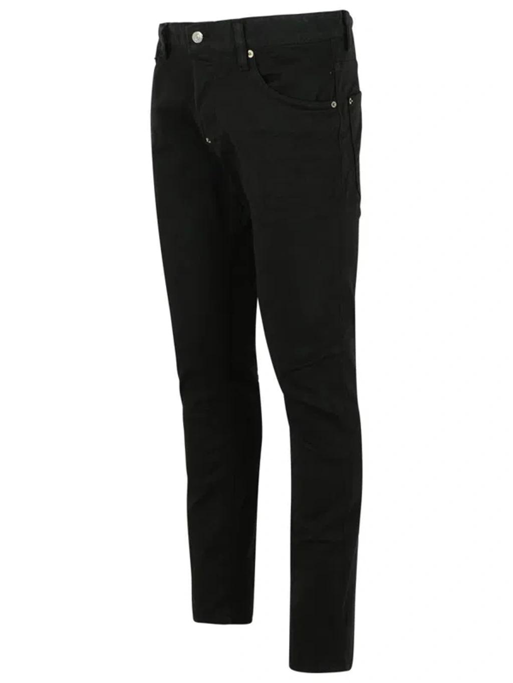 DSQUARED2 Cool Guy Mid-rise Skinny Jeans In Black Product Image