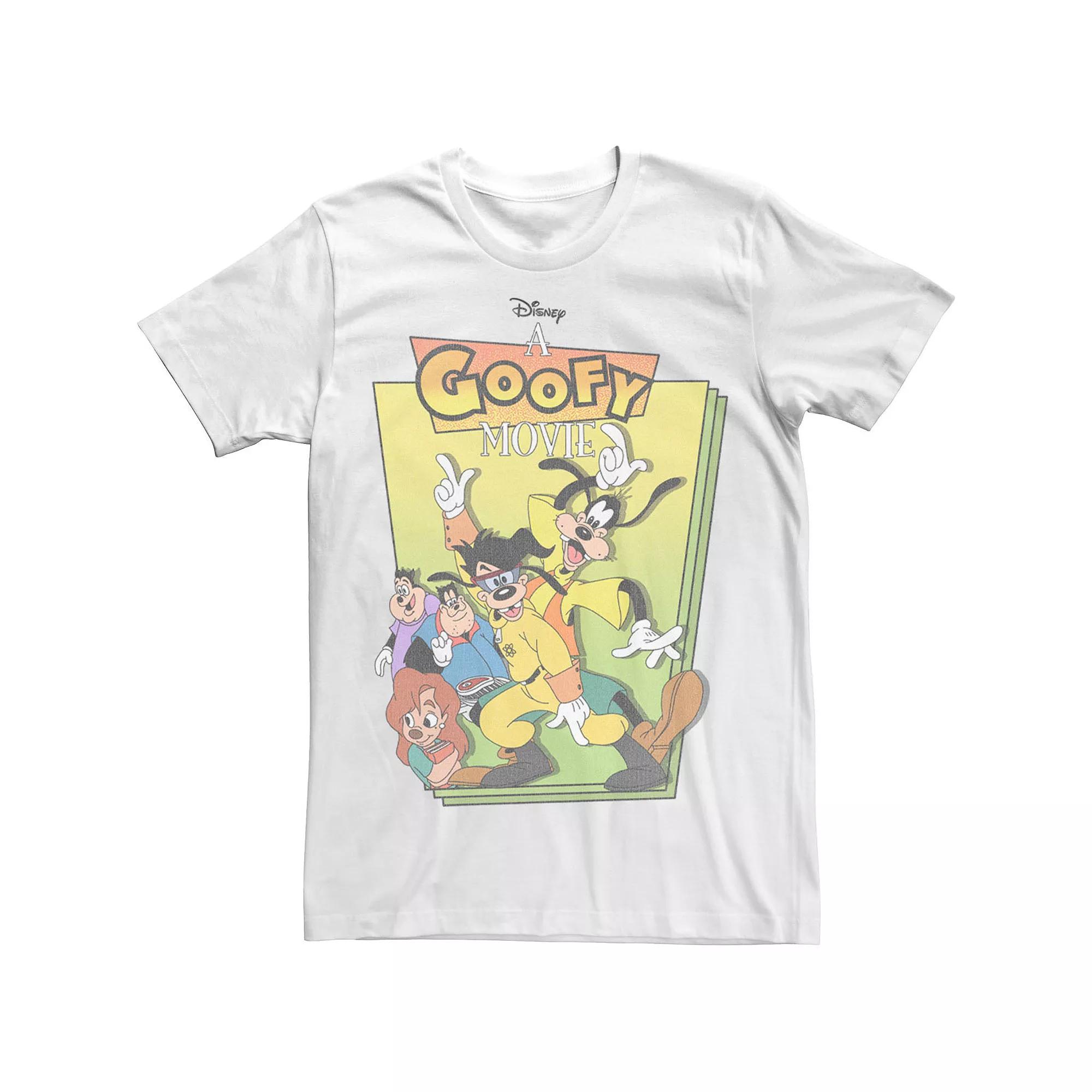 Disney's A Goofy Movie Men's Group Shot Cover Tee,  Product Image