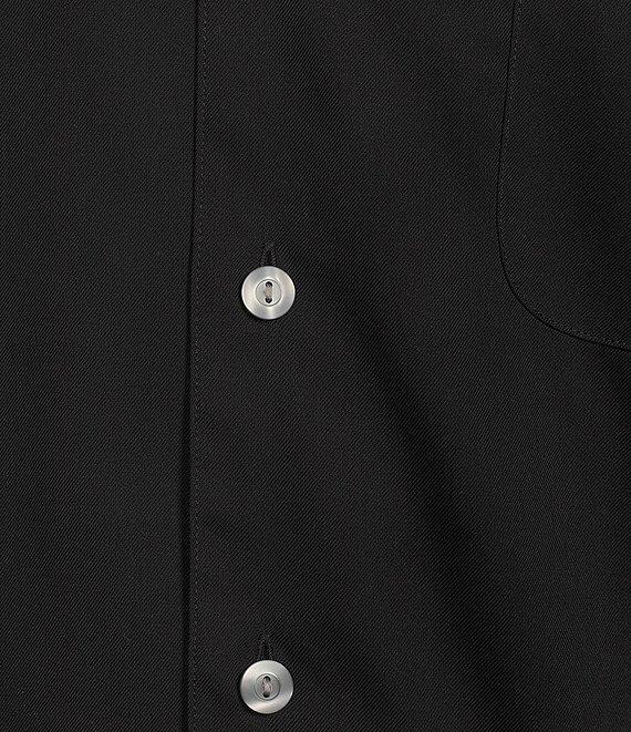 Daniel Cremieux Signature Label Solid Short Sleeve Woven Camp Shirt Product Image