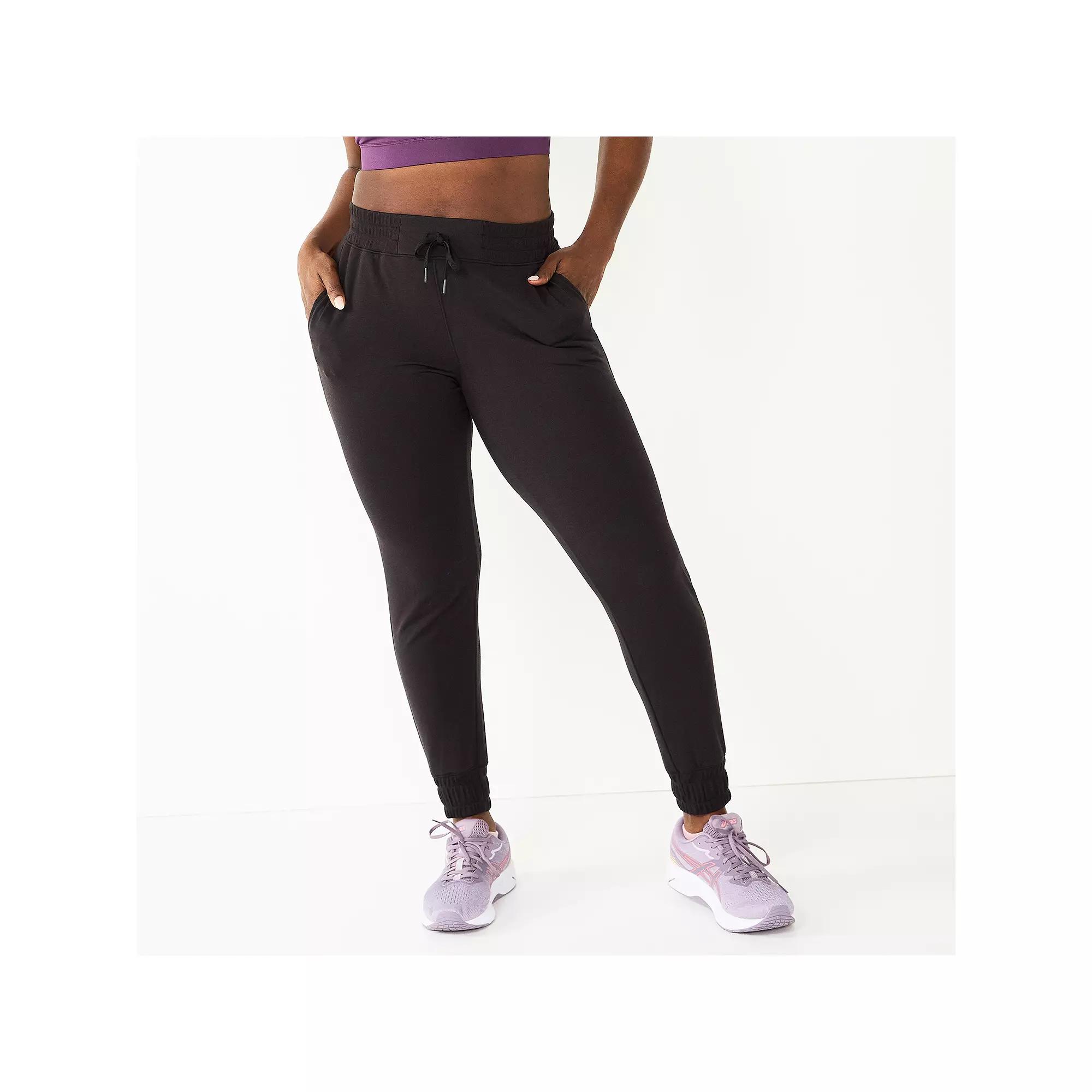 Petite Tek Gear® French Terry Jogger Pants, Women's,  Product Image
