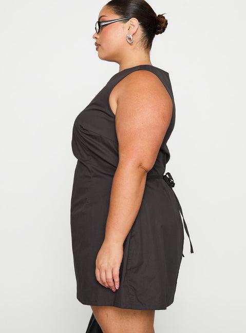 Yumiko Romper Slate Grey Curve Product Image